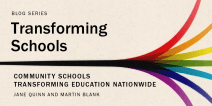 Transforming Schools blog series: Community Schools Transforming Education Nationwide by Jane Quinn and Martin Blank